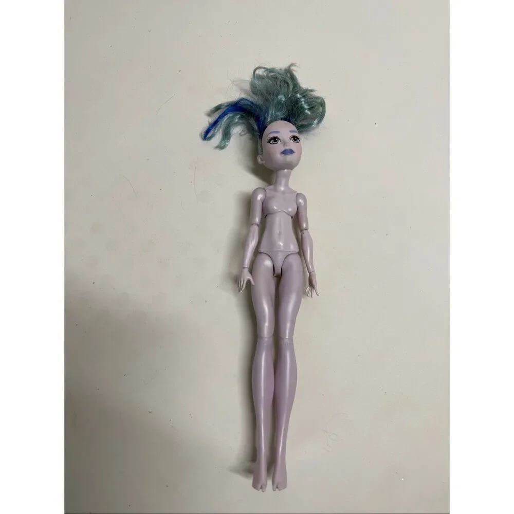 Frost DC Super Hero Girl 12 inch Mattel DC Comics Doll Purple Body Blue Hair